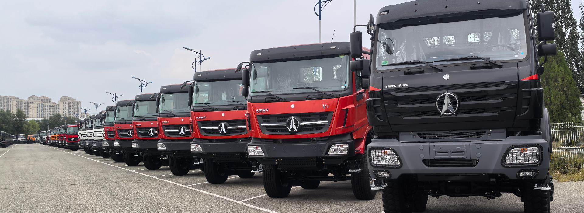 Beiben trucks customer case