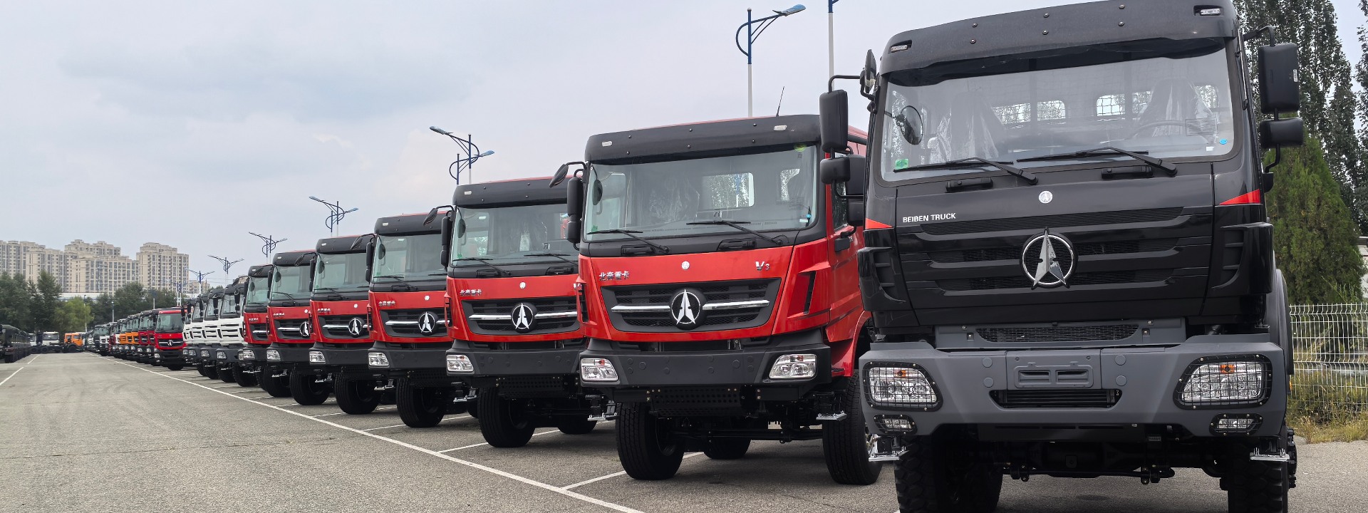 Beiben trucks customer case