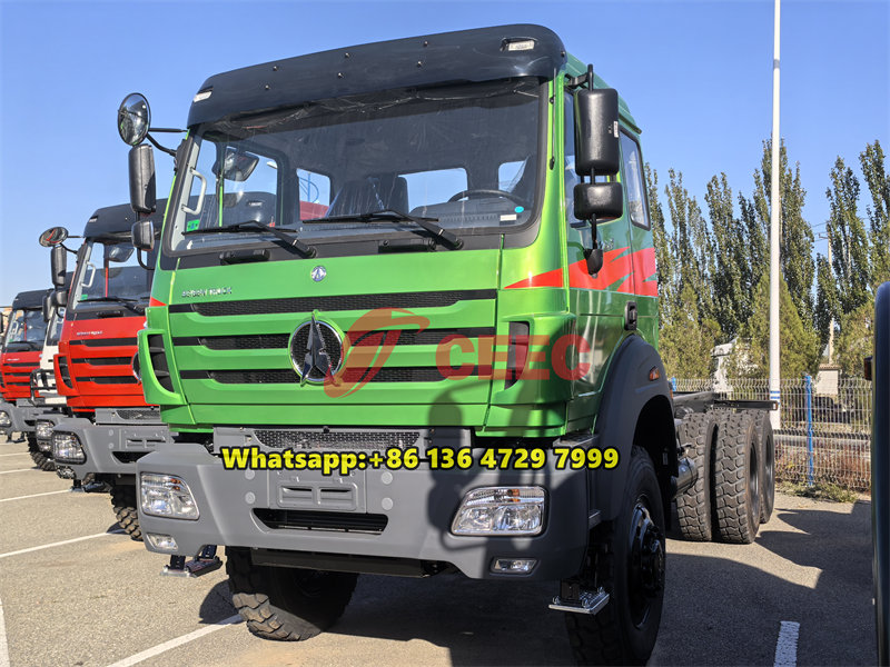 شاحنة بيبين 2642 بنظام دفع رباعي 6×6 في الكونغو