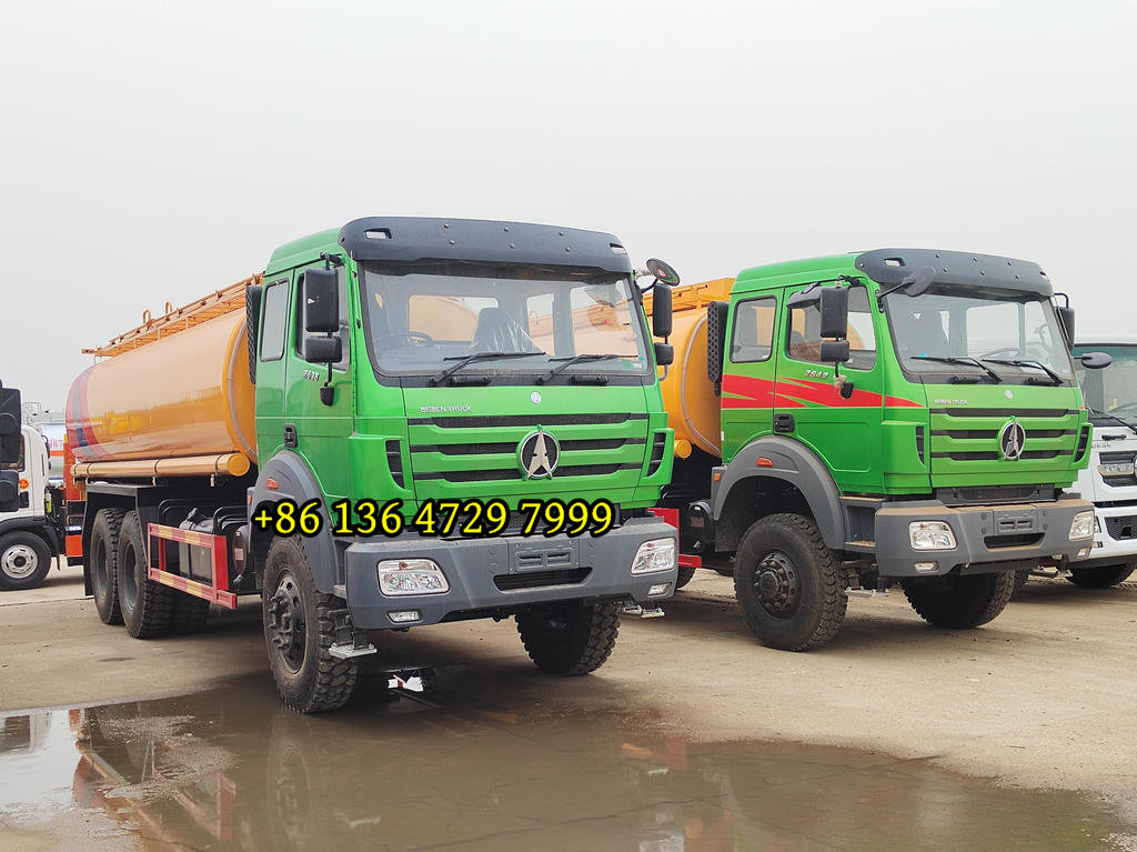 شاحنة صهريج وقود بيبين 6 × 6 تدخل إلى سوق الكونغو
