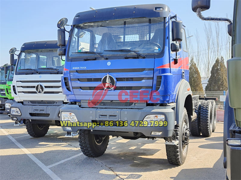 شراء هيكل شاحنة بضائع بيبين 6×6 للطرق الوعرة