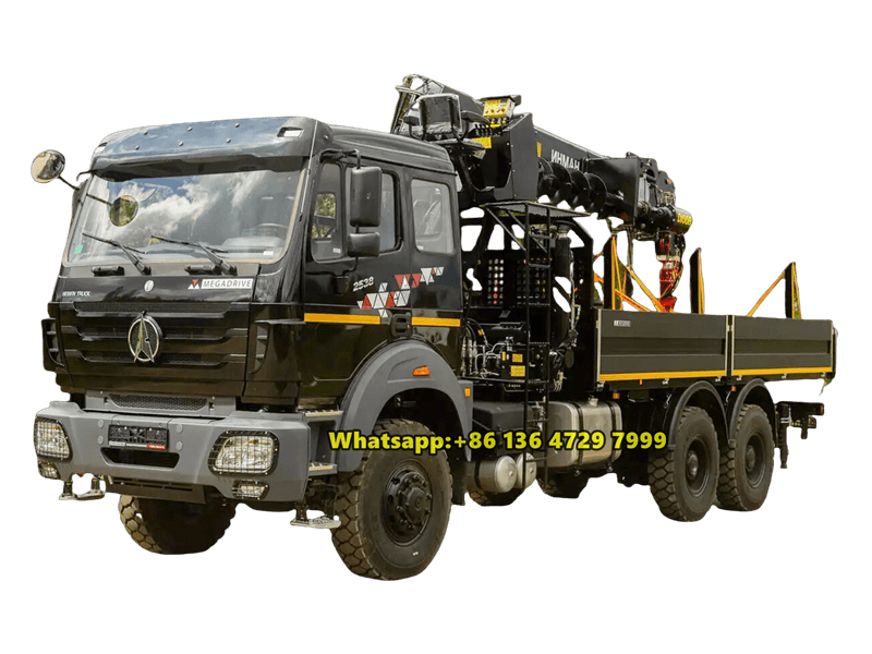 شاحنة رافعة بيبين 8 × 4