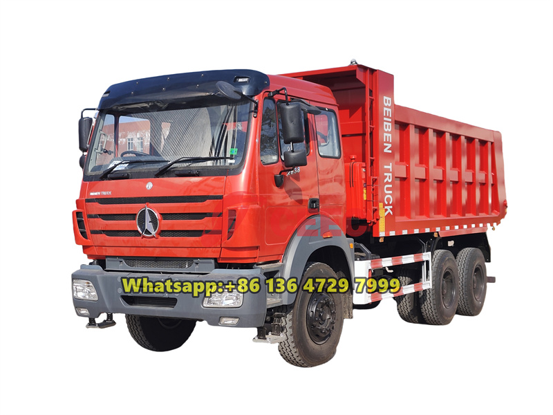 بيبين 6 × 4 شاحنة قلابة