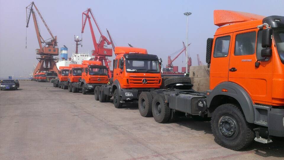 تنزانيا العملاء ترتيب 10 وحدات بيبين 2638 اليد اليمنى محرك جرار الشاحنات 