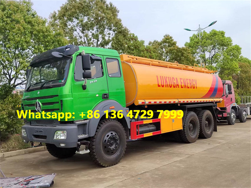 يتم تصدير شاحنات صهاريج الوقود على الطرق الوعرة بيبين 2642 بنجاح إلى الكونغو