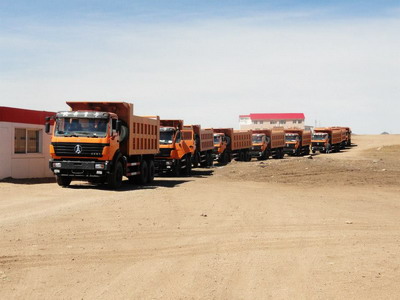 بيبين 2538 ك 25 وحدات تفريغ الشاحنات في أوزبكستان العميل المشروع