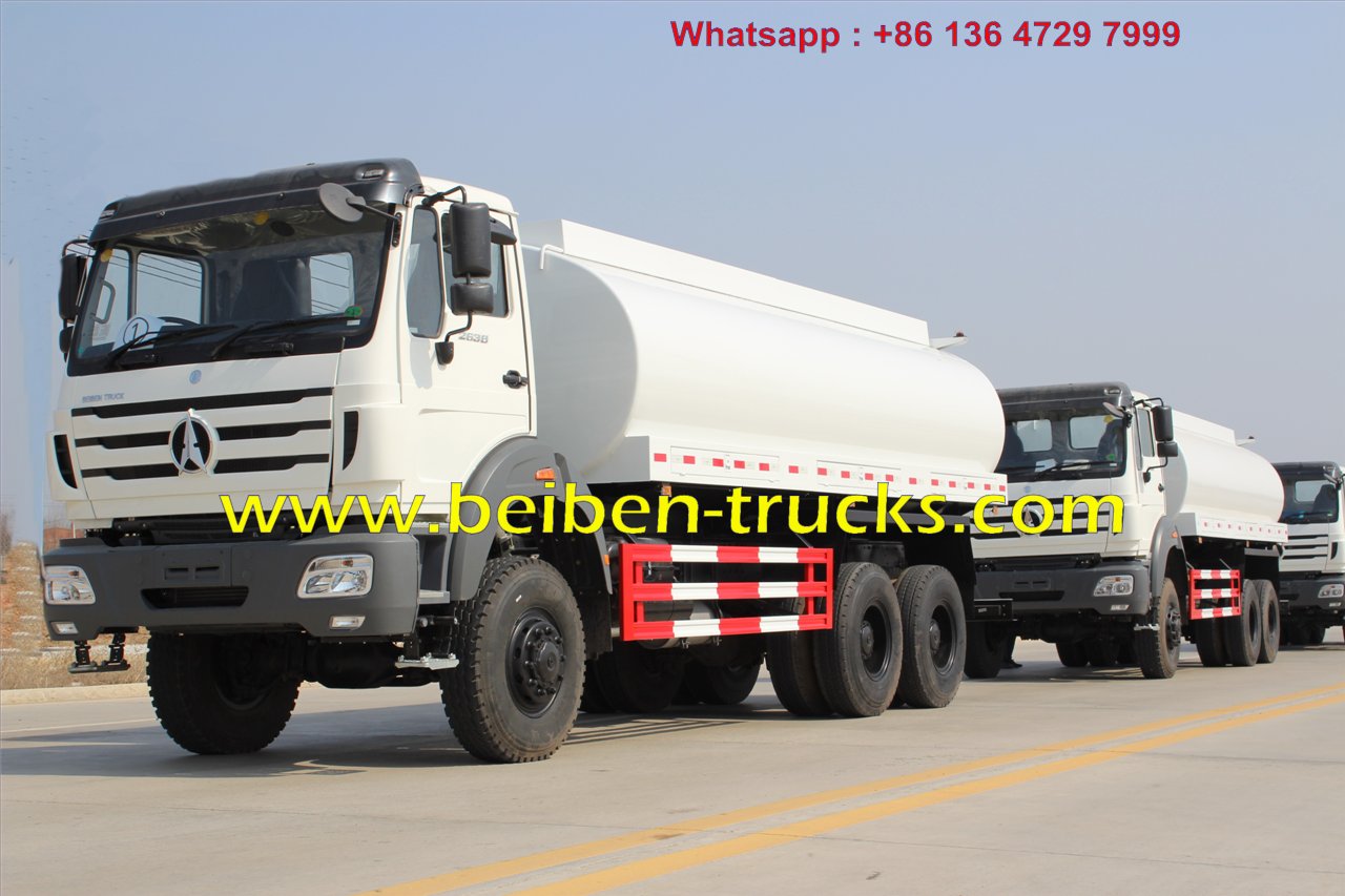 رد بيبين 2638 كل عجلة شاحنة لنقل المياه بالسيارة للتصدير إلى مومباسا، كينيا