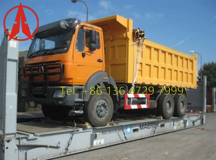 يتم شحن شاحنات تفريغ بيبين 2538 إلى غامبيا