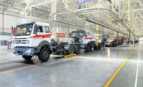 بيبين شاحنة المصنع الحصول على أمر من 21 شاحنة جرار وحدات من العملاء النيجر
