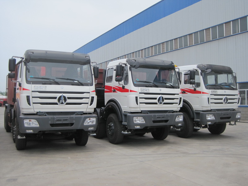Mogolia customer place order 30 units beiben 12 wheeler dump trucks